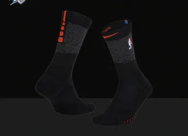 ELITE Mid-Length Socks - Black/White