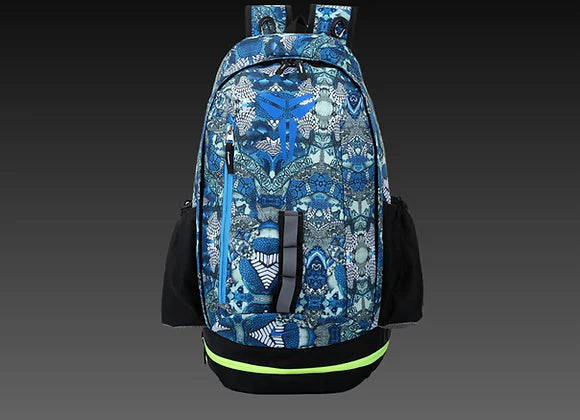Elite Mamba Kobe Backpack Blue Snakeskin