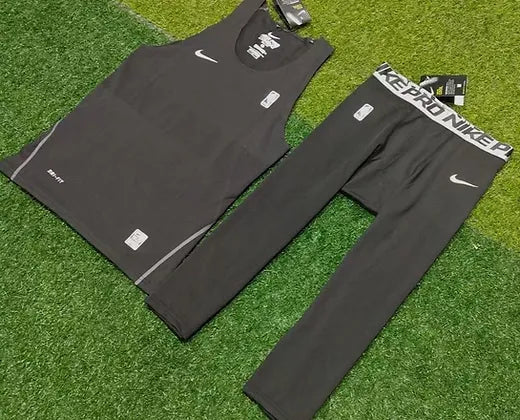 ELITE Pro Black Compression Tank Top