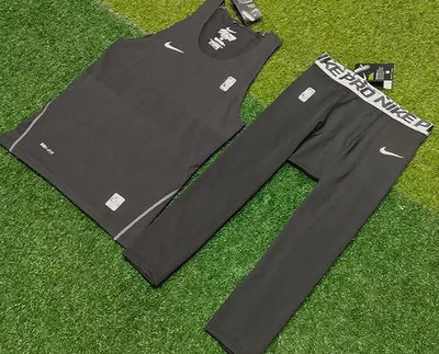 ELITE Pro Black Compression Tank Top