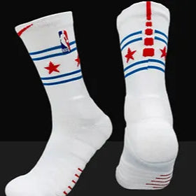ELITE Mid-Length Socks - Black/White